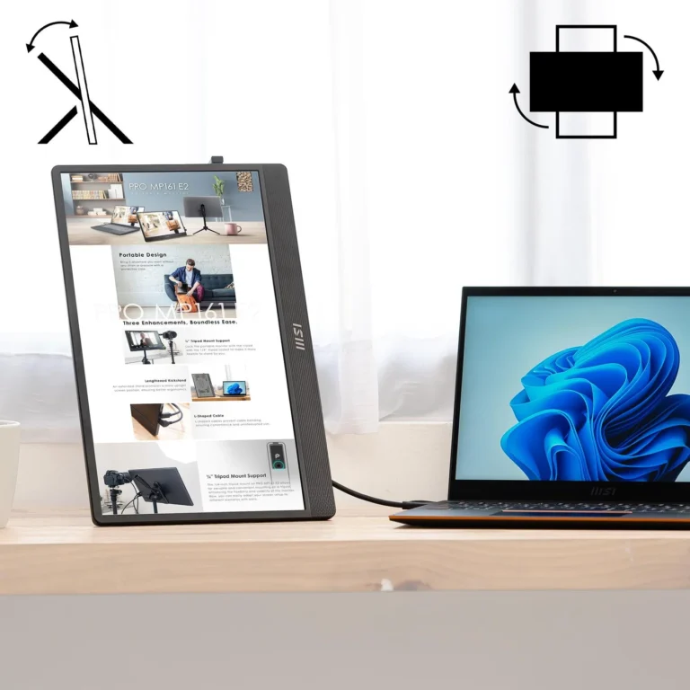 Půjč si přenosný monitor a pracuj naplno – i na cestách nebo na chatě